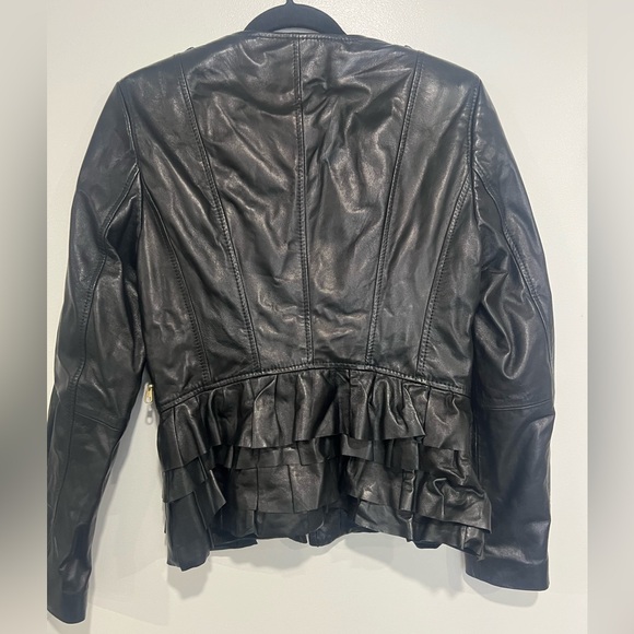 Hugo Boss Lamb Leather Coat - Picture 2 of 2